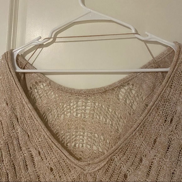 Free People Pretty in Pointelle Tunic Sweater NWOT XS - Picture 14 of 15
